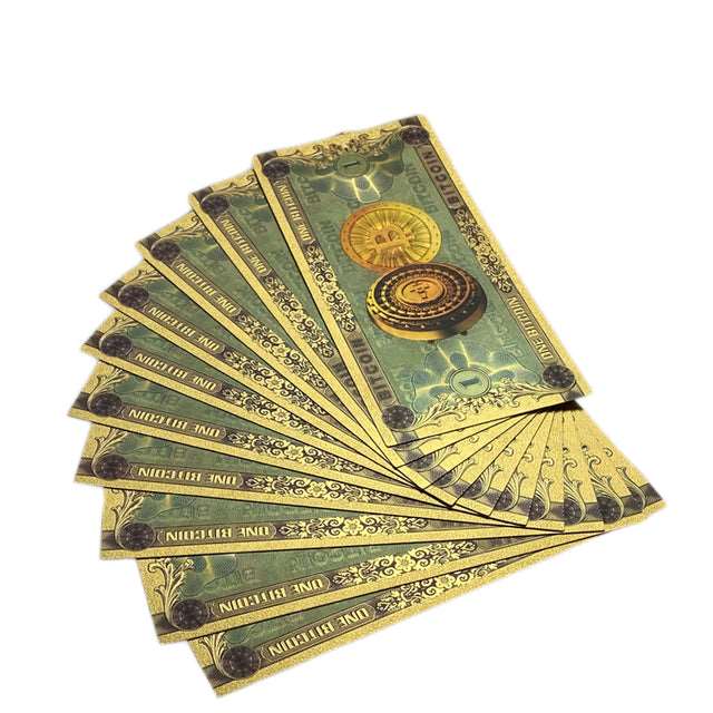 Nota Decorativa Bitcoins