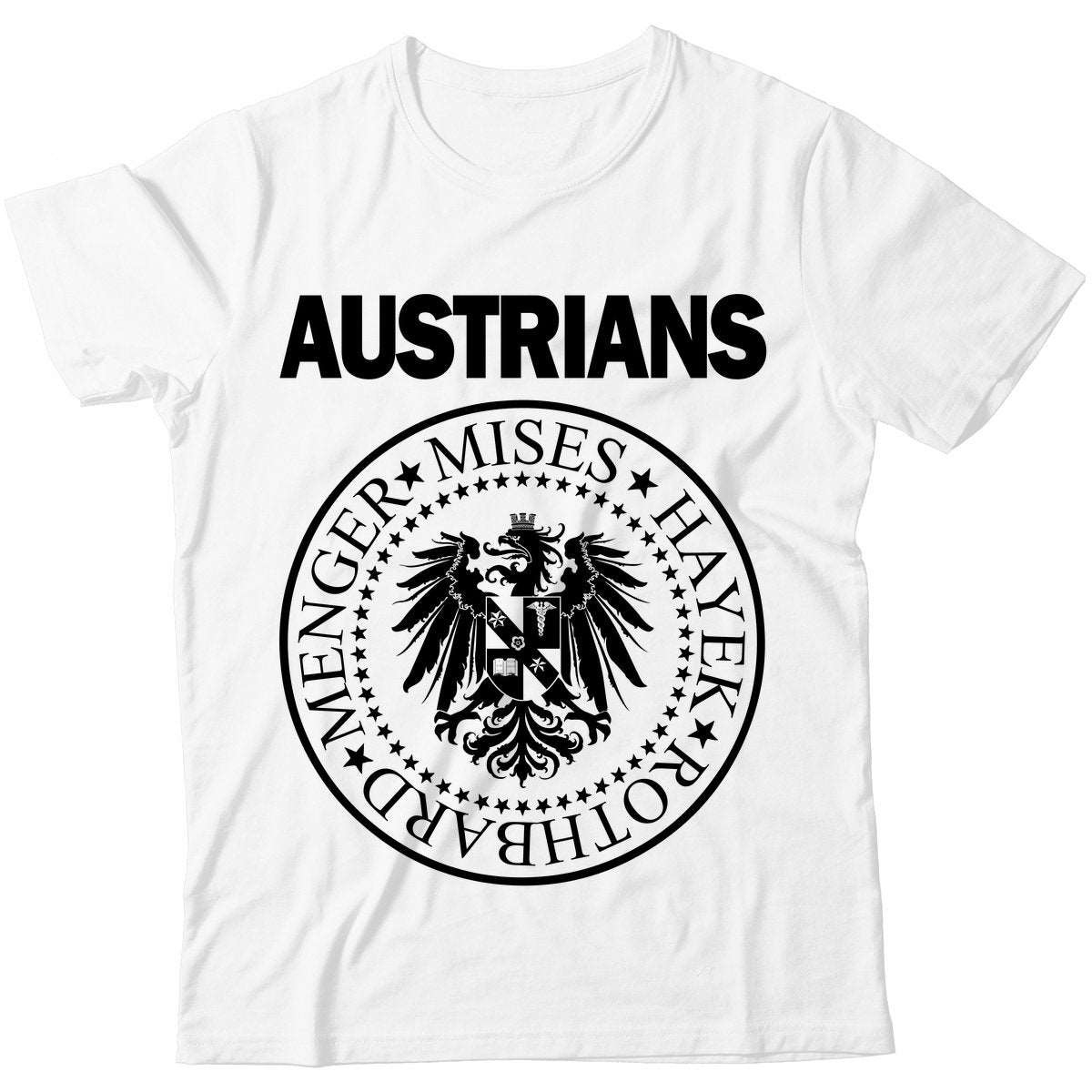 Camiseta - Austrians (Escola Austríaca)