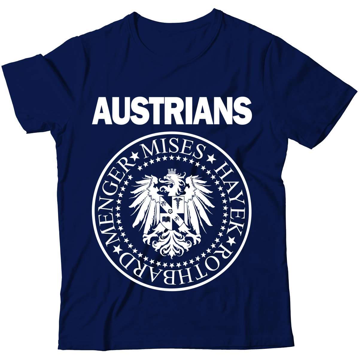 Camiseta - Austrians (Escola Austríaca)