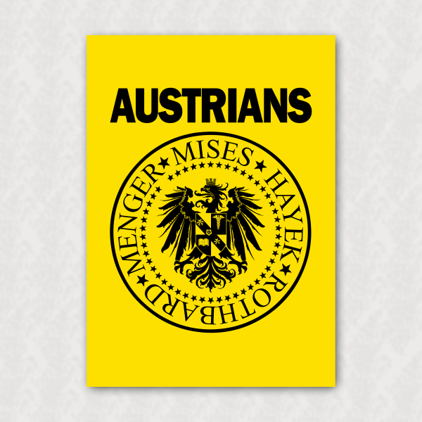 Placa Decorativa - Austrians (Escola Austríaca)