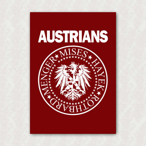 Placa Decorativa - Austrians (Escola Austríaca)