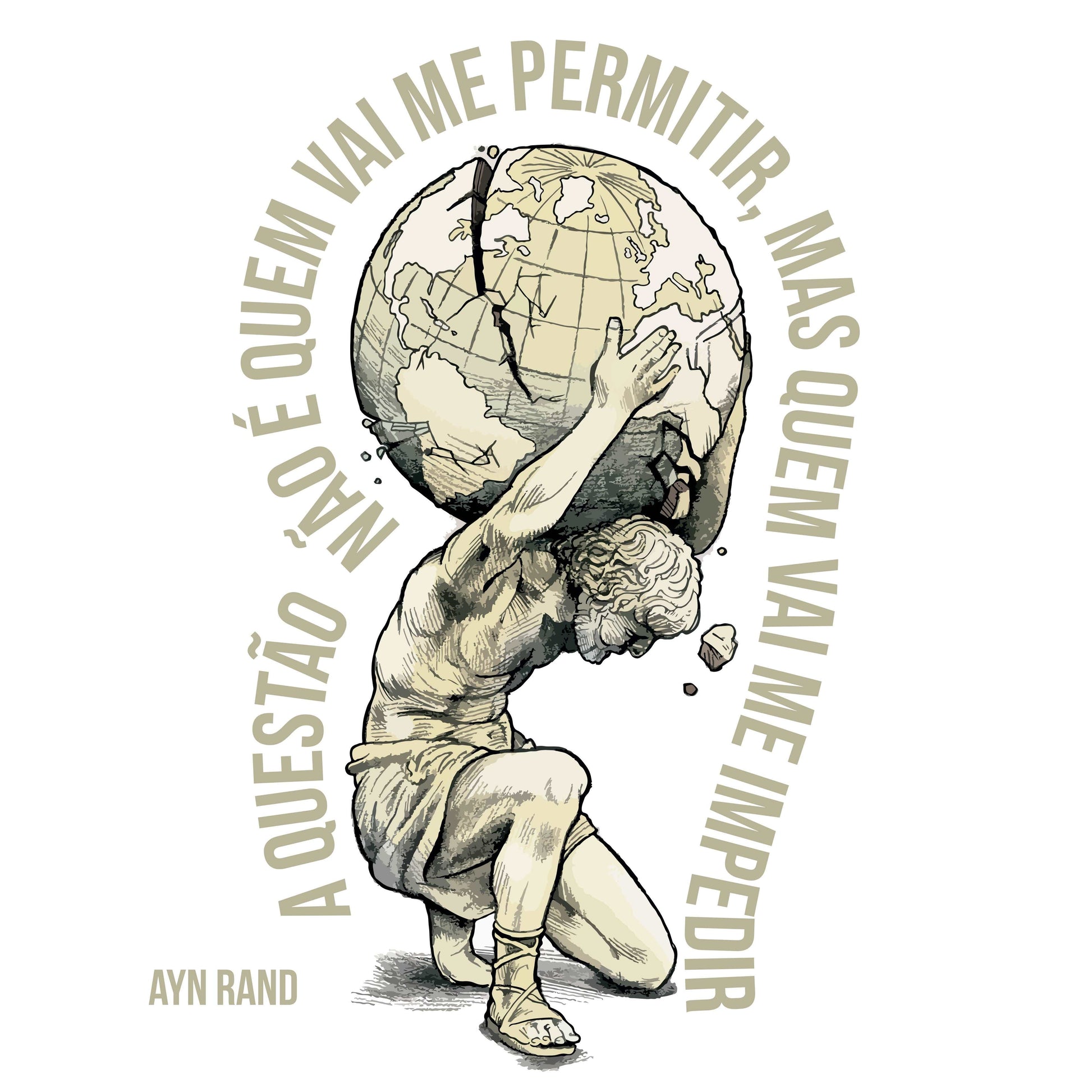 Camiseta - Ayn Rand - UJL