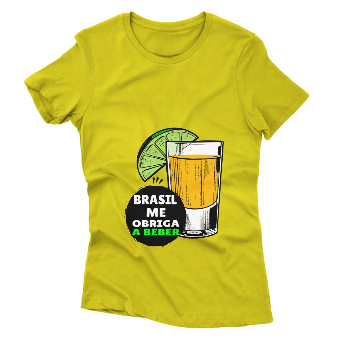 Camiseta - Brasil me Obriga a Beber