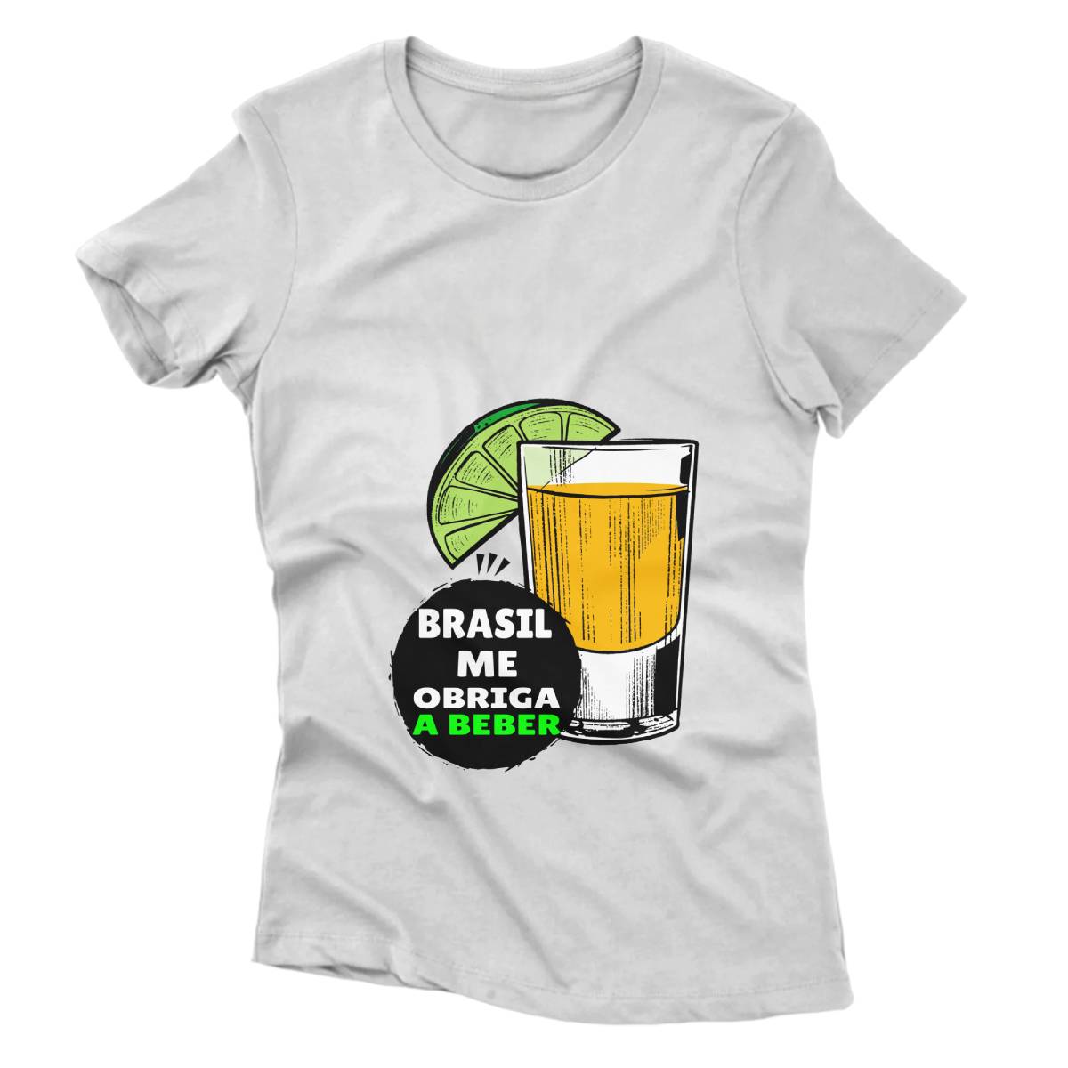 Camiseta - Brasil me Obriga a Beber