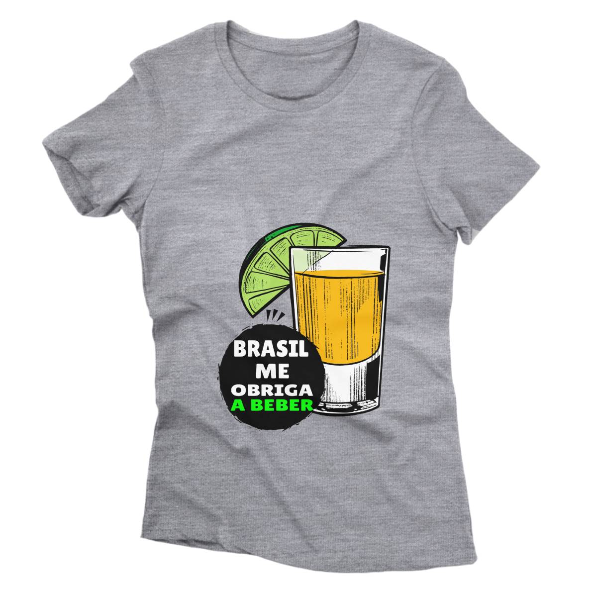 Camiseta - Brasil me Obriga a Beber