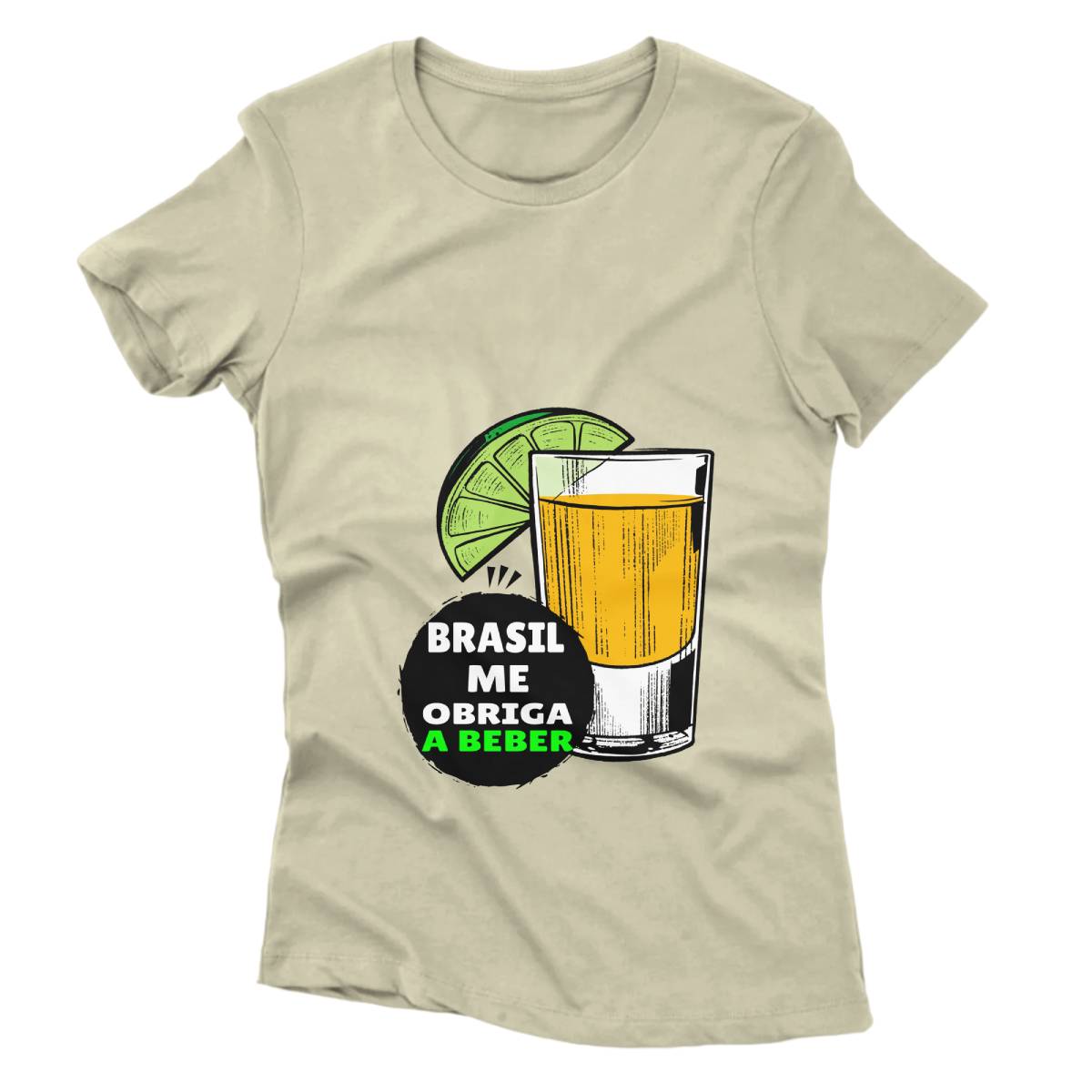Camiseta - Brasil me Obriga a Beber