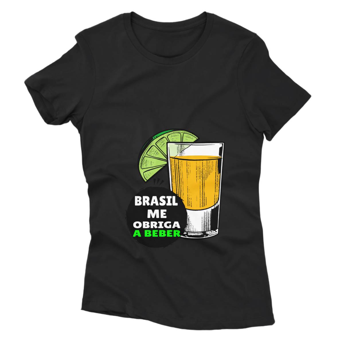 Camiseta - Brasil me Obriga a Beber