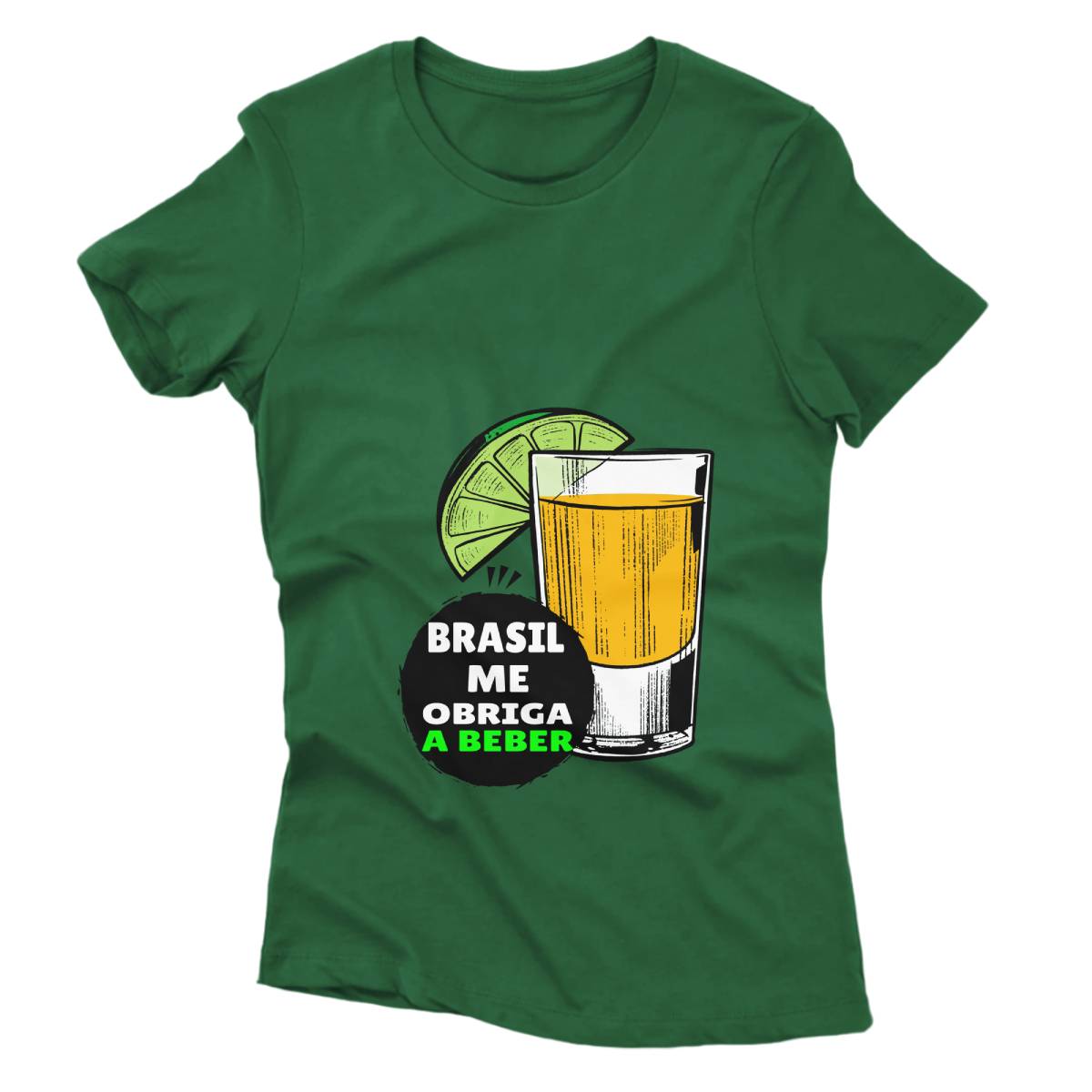 Camiseta - Brasil me Obriga a Beber