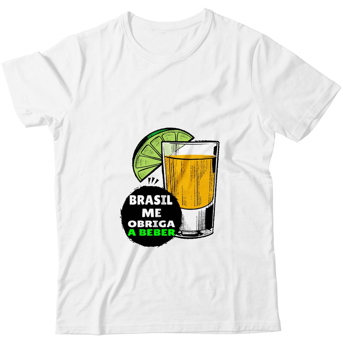 Camiseta - Brasil me Obriga a Beber