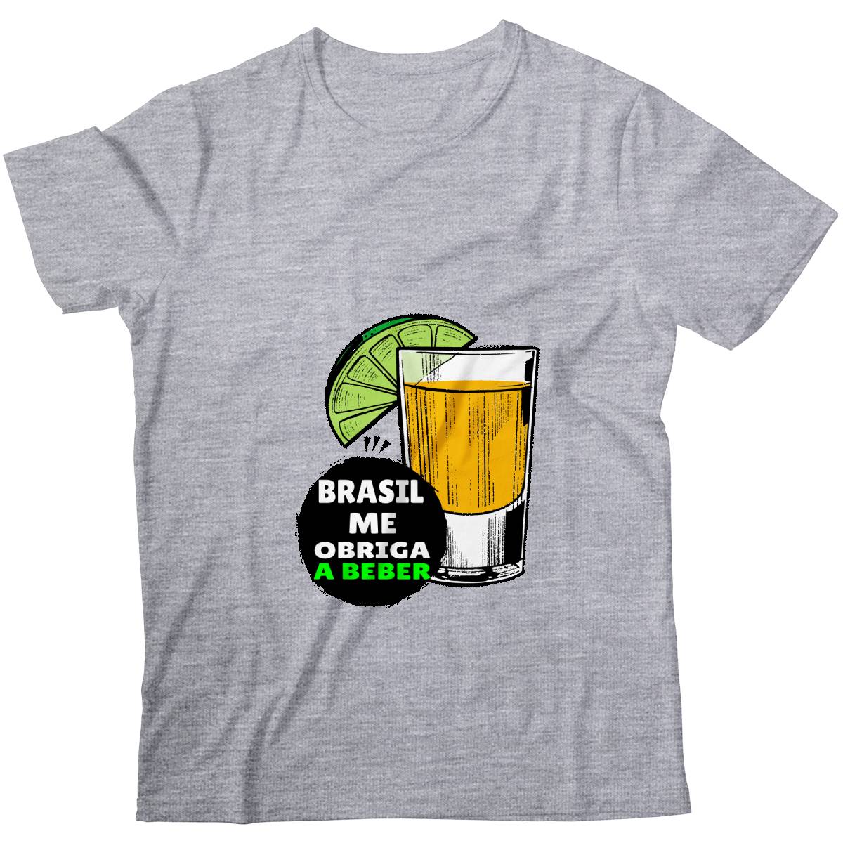 Camiseta - Brasil me Obriga a Beber