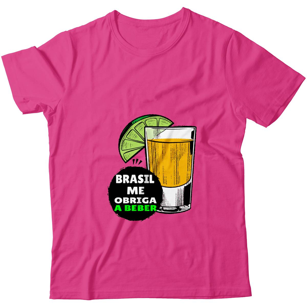 Camiseta - Brasil me Obriga a Beber