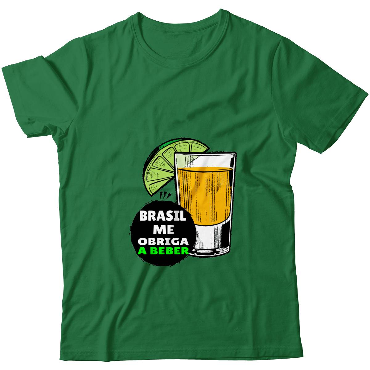 Camiseta - Brasil me Obriga a Beber