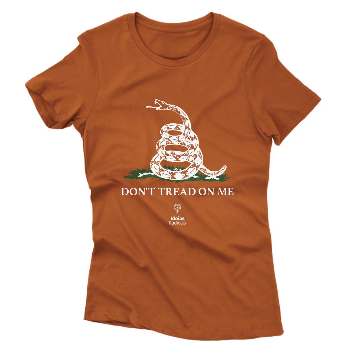 Camiseta Ideias Radicais - Dont tread on me