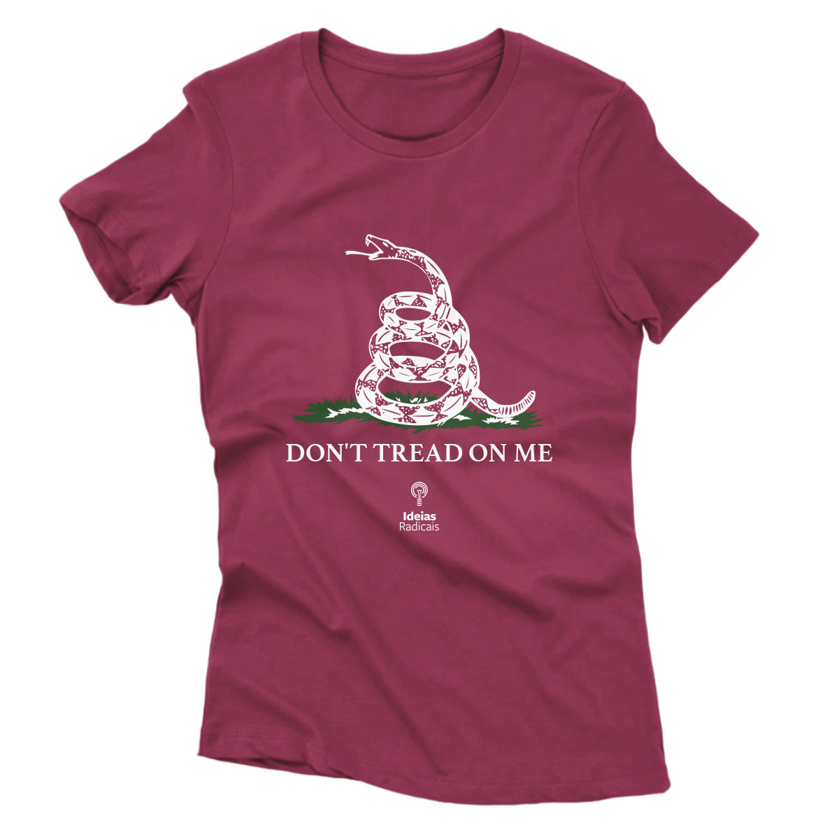 Camiseta Ideias Radicais - Dont tread on me