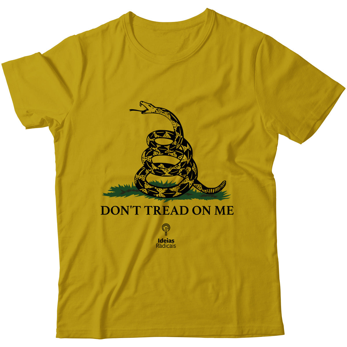 Camiseta Ideias Radicais - Dont tread on me