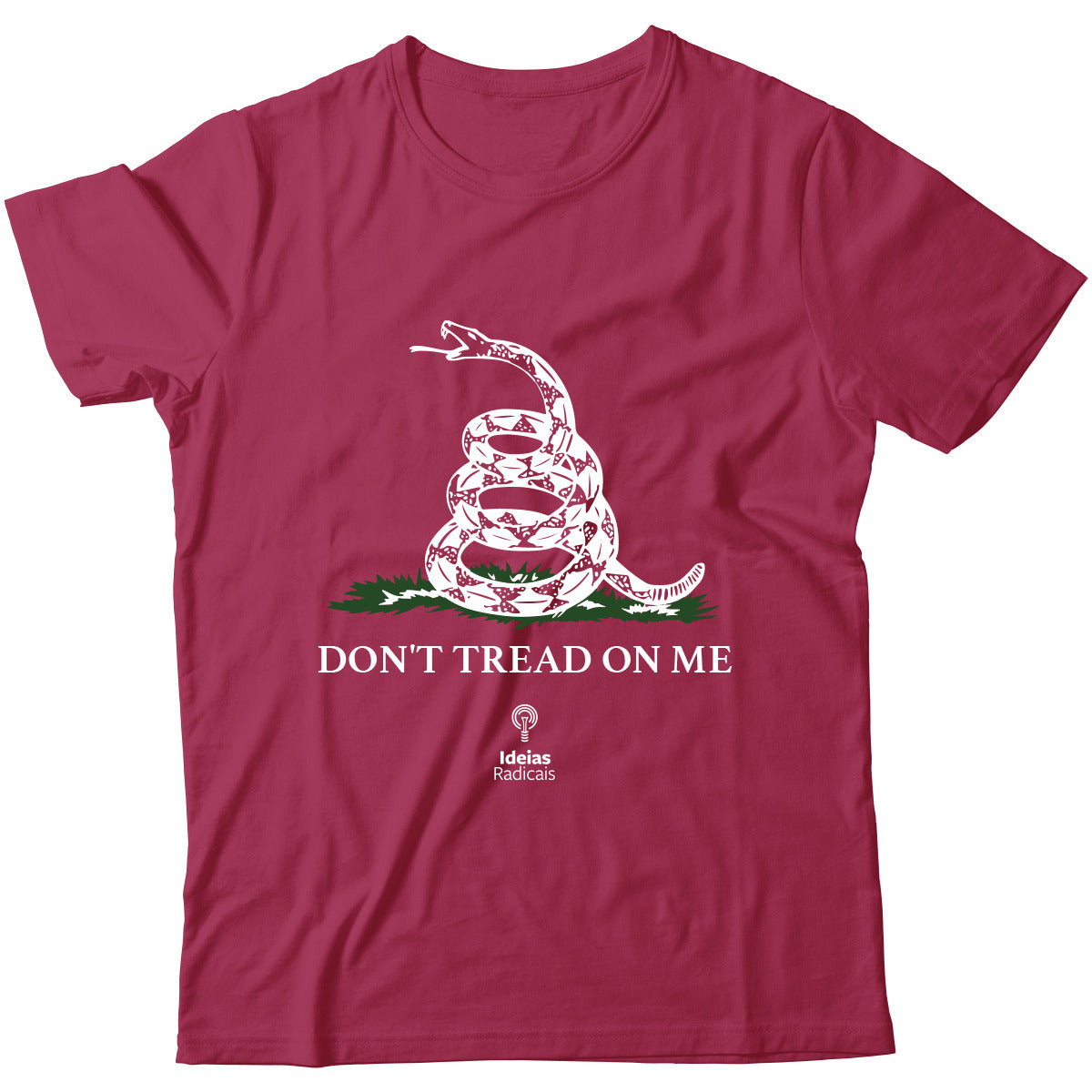 Camiseta Ideias Radicais - Dont tread on me