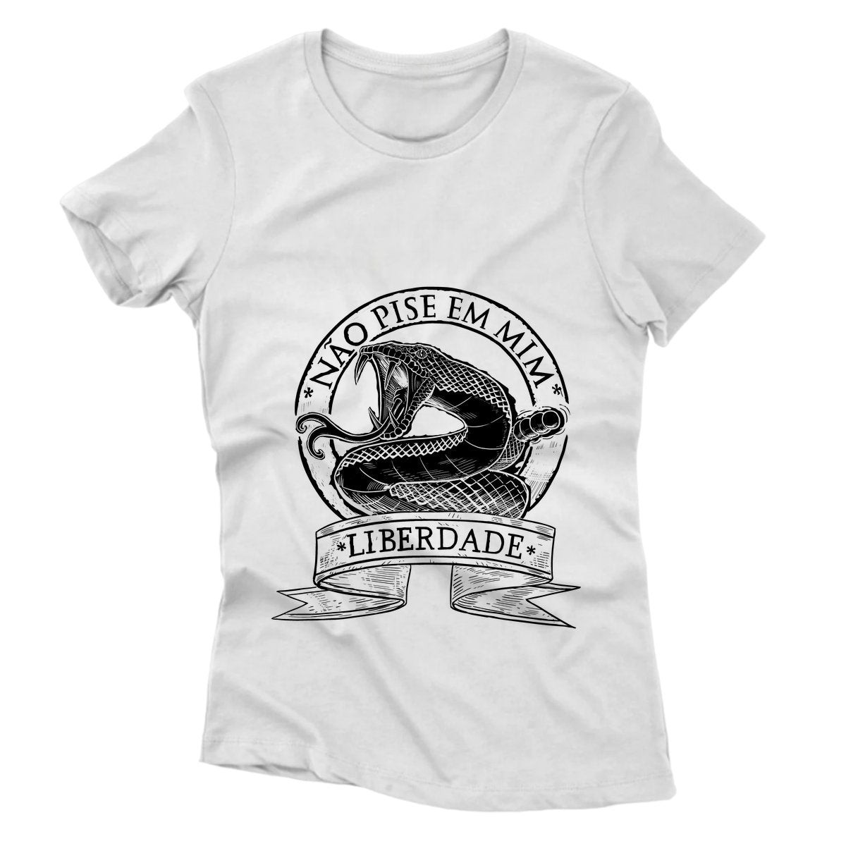 Camiseta - Não pise em mim - Liberdade