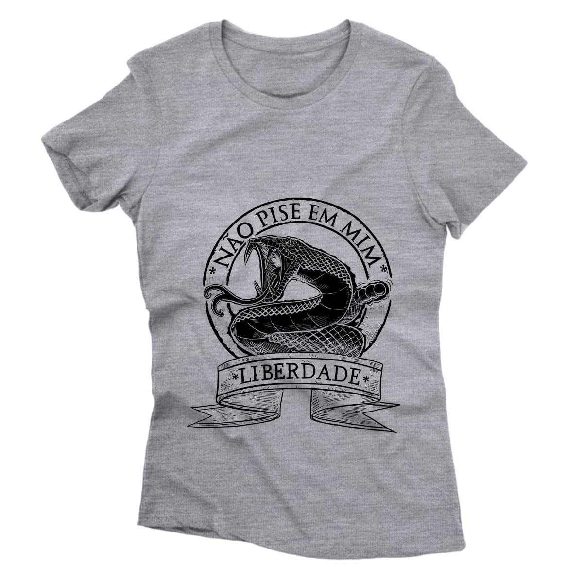 Camiseta - Não pise em mim - Liberdade