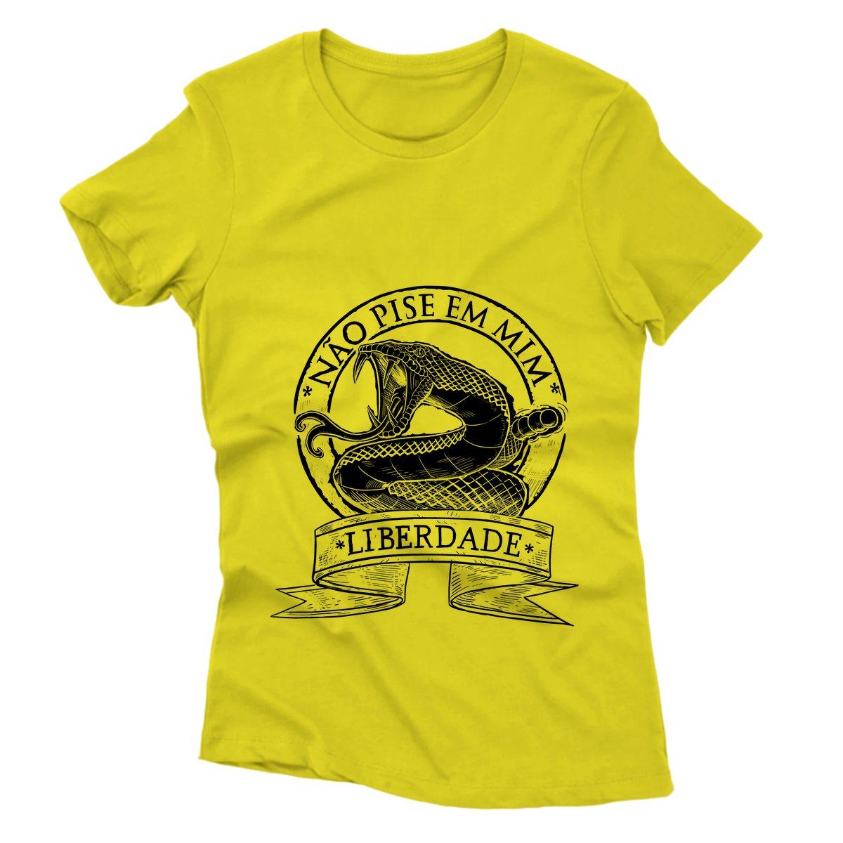 Camiseta - Não pise em mim - Liberdade