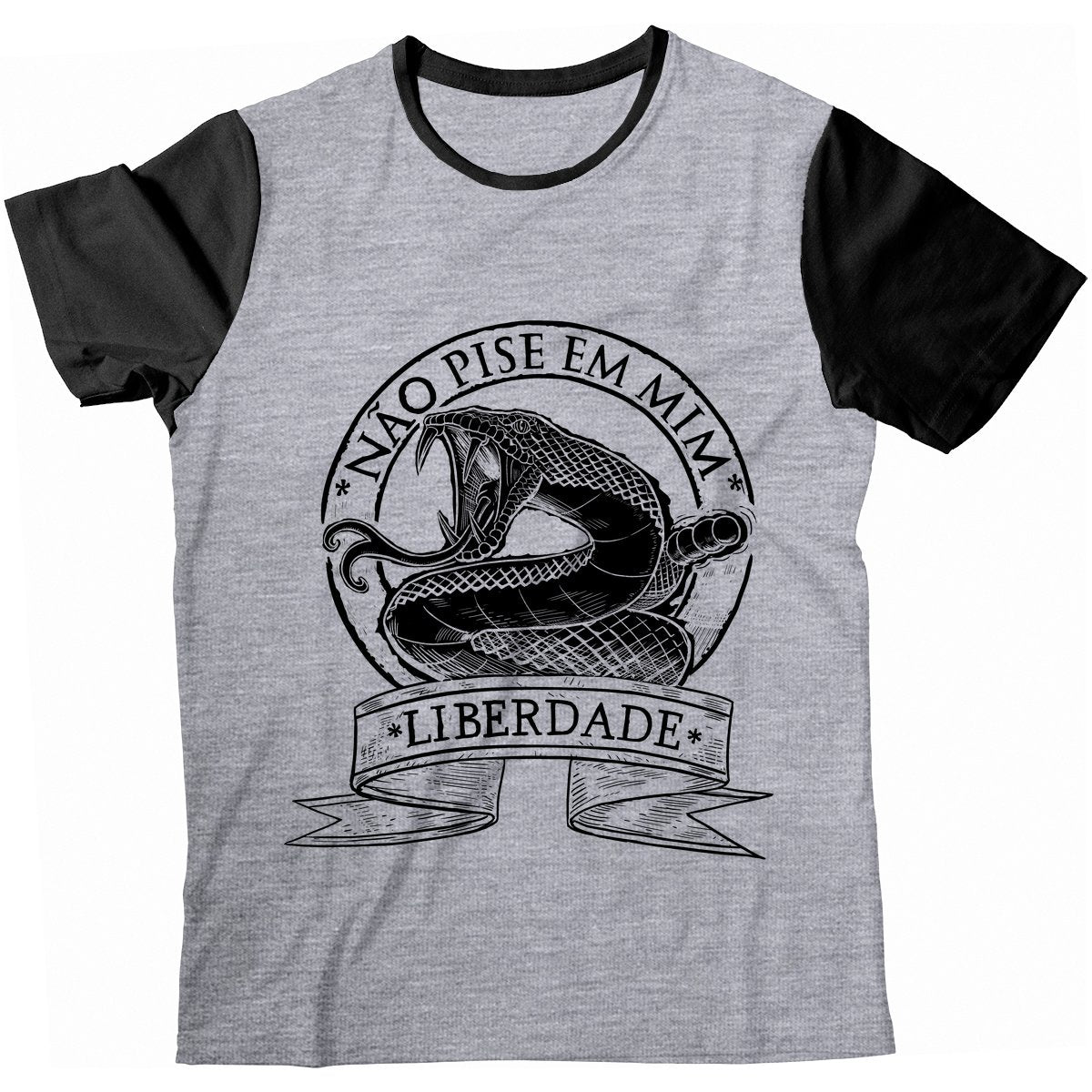 Camiseta - Não pise em mim - Liberdade