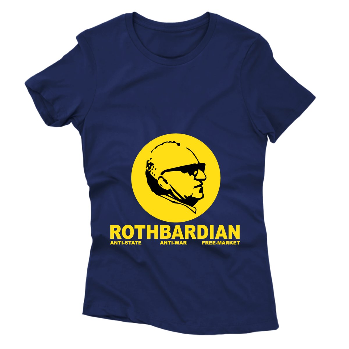 Camiseta - Murray Rothbard - Rothbardian
