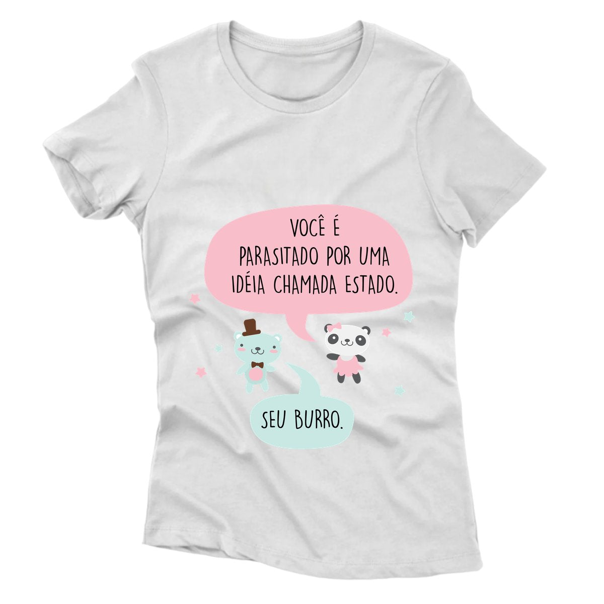 Camiseta - Ursinhos Libertários - Ideia Parasita