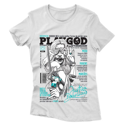 Camiseta - Playgod - Justiça Brasileira