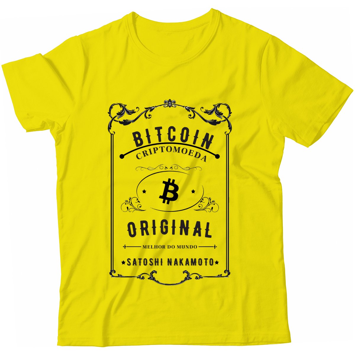 Camiseta - Bitcoin Original Satoshi Nakamoto