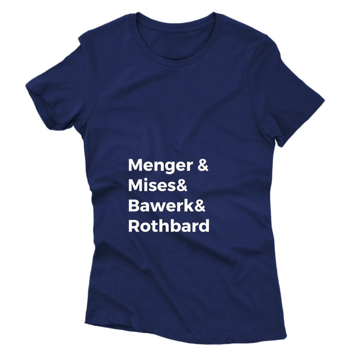 Camiseta - Grandes Mentes da Escola Austríaca