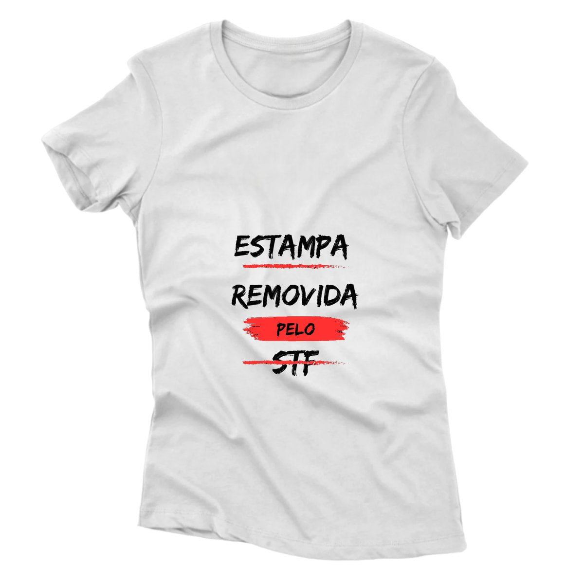 Camiseta - Estampa Removida STF