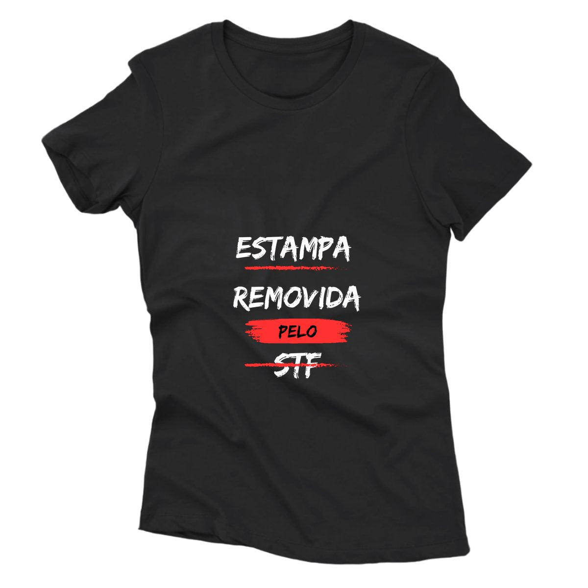 Camiseta - Estampa Removida STF