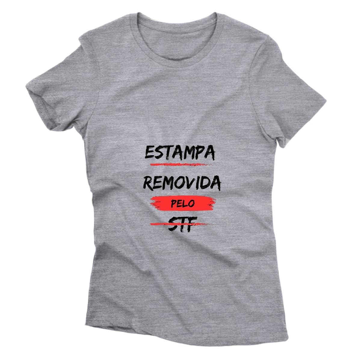 Camiseta - Estampa Removida STF