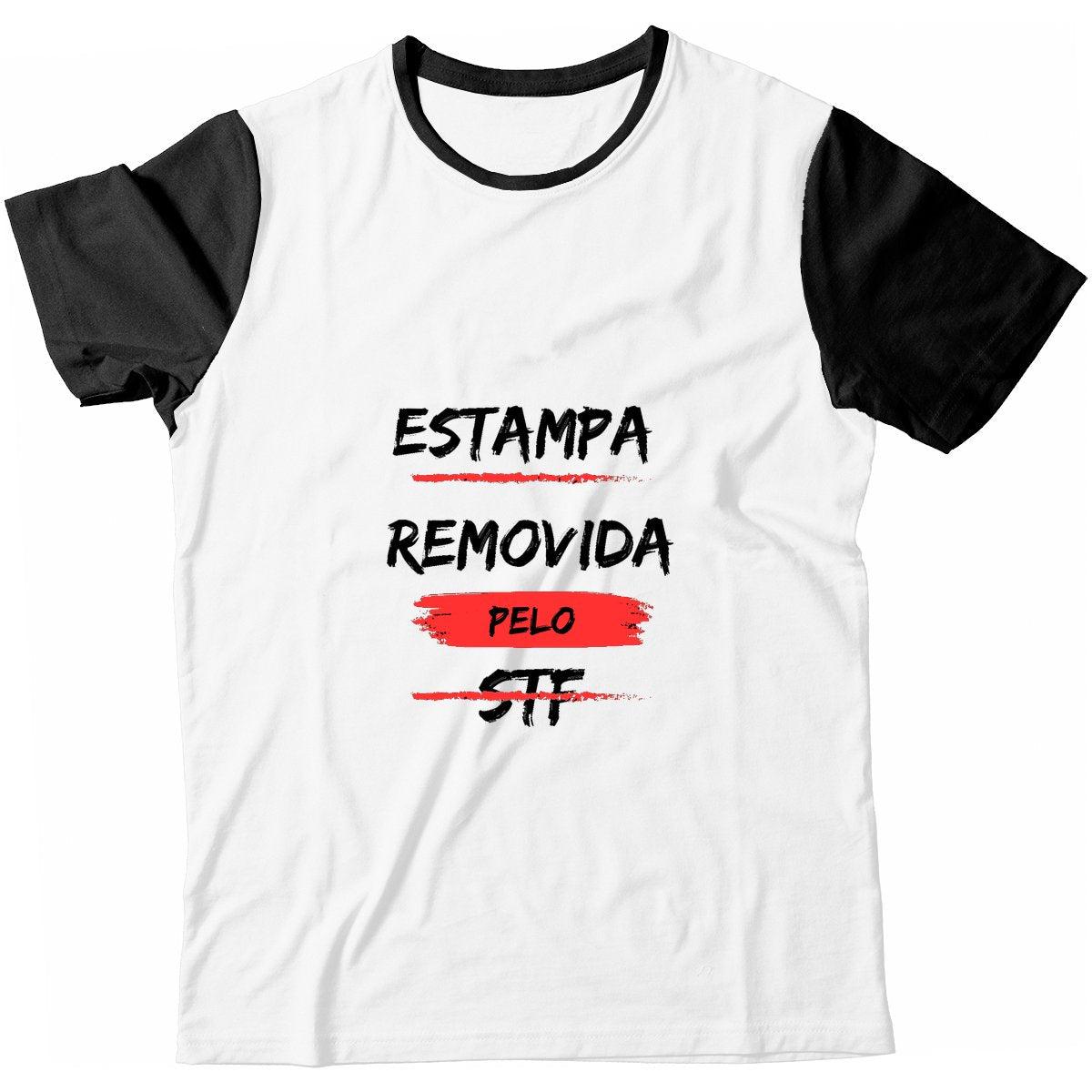 Camiseta - Estampa Removida STF