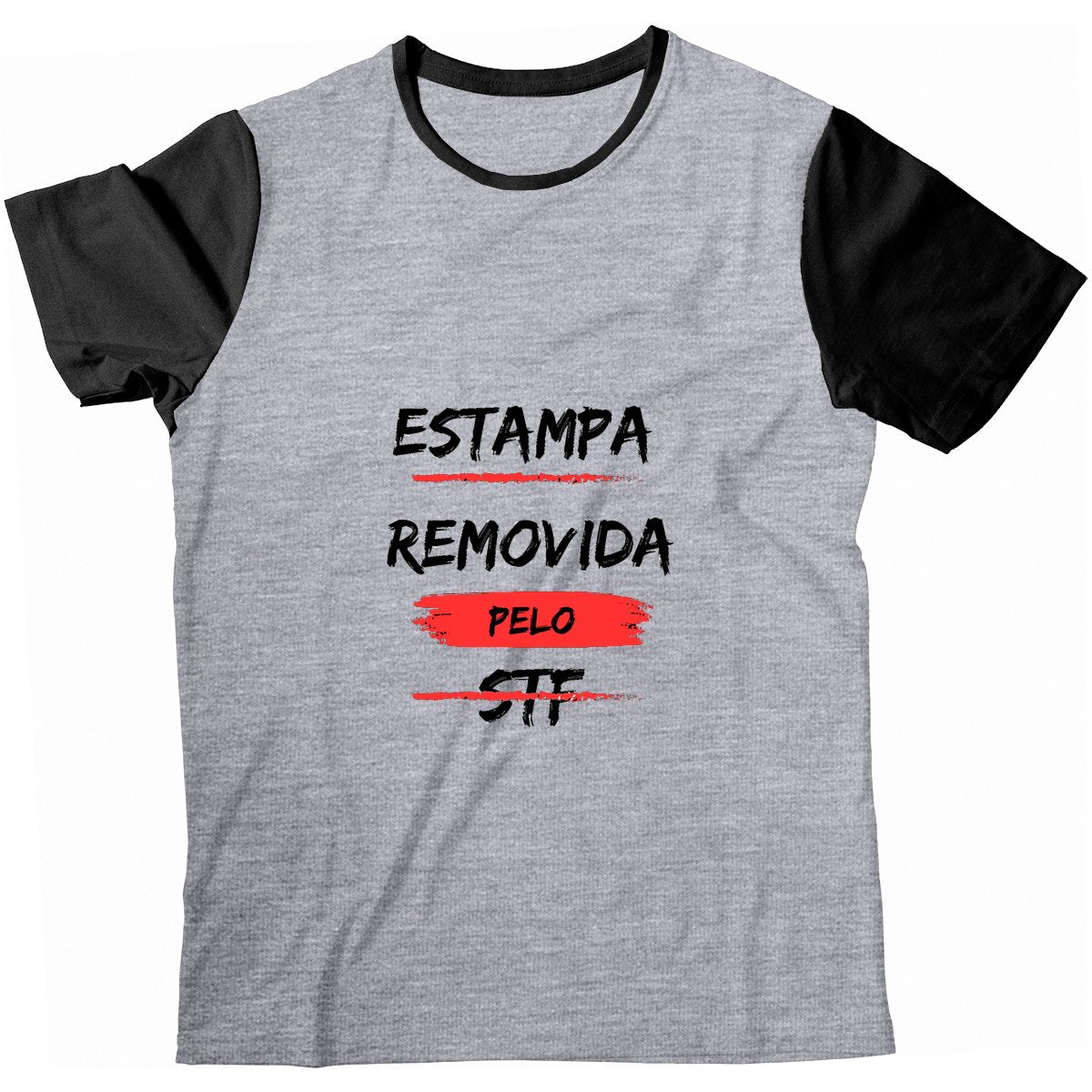 Camiseta - Estampa Removida STF