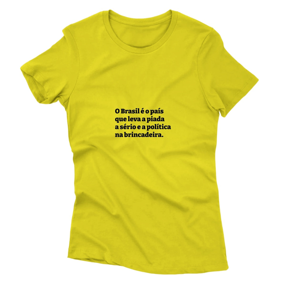 Camiseta - Piada a Sério Política na Brincadeira