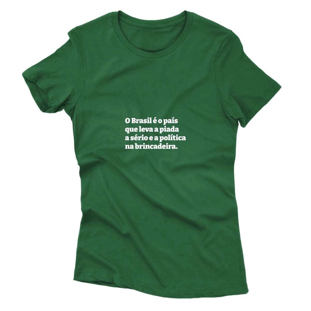 Camiseta - Piada a Sério Política na Brincadeira