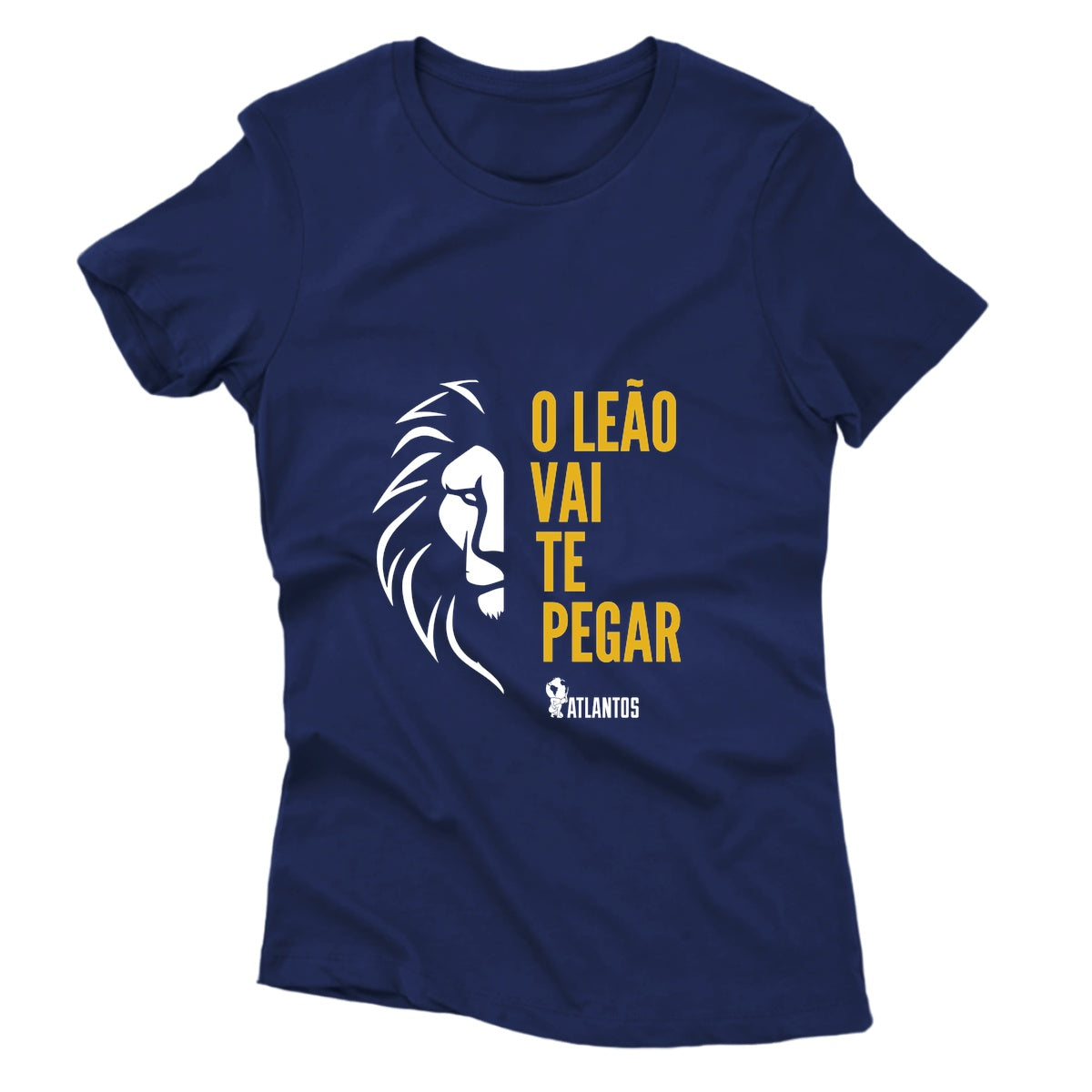 Camiseta - O Leão Vai Te Pegar - Instituto Atlantos