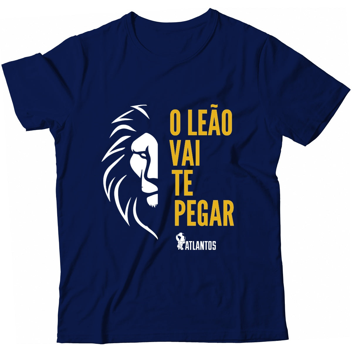 Camiseta - O Leão Vai Te Pegar - Instituto Atlantos