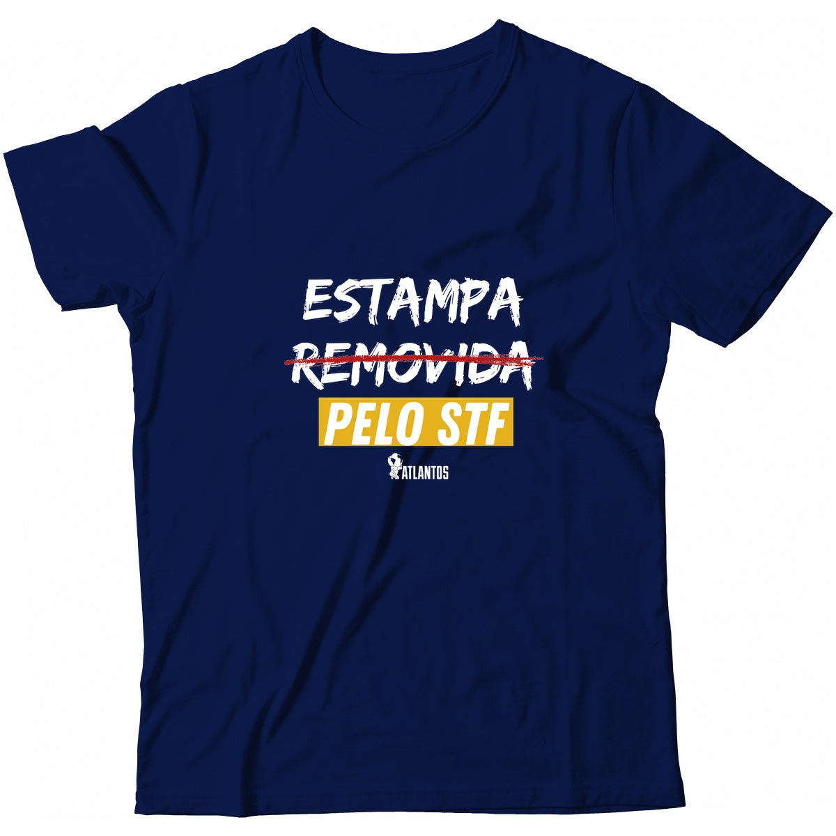 Camiseta Atlantos - Estampa Removida STF