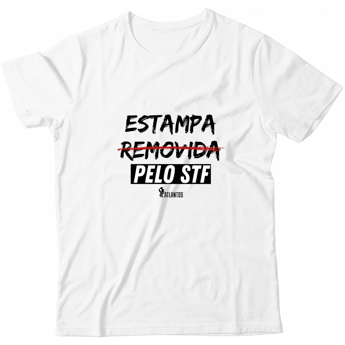 Camiseta Atlantos - Estampa Removida STF