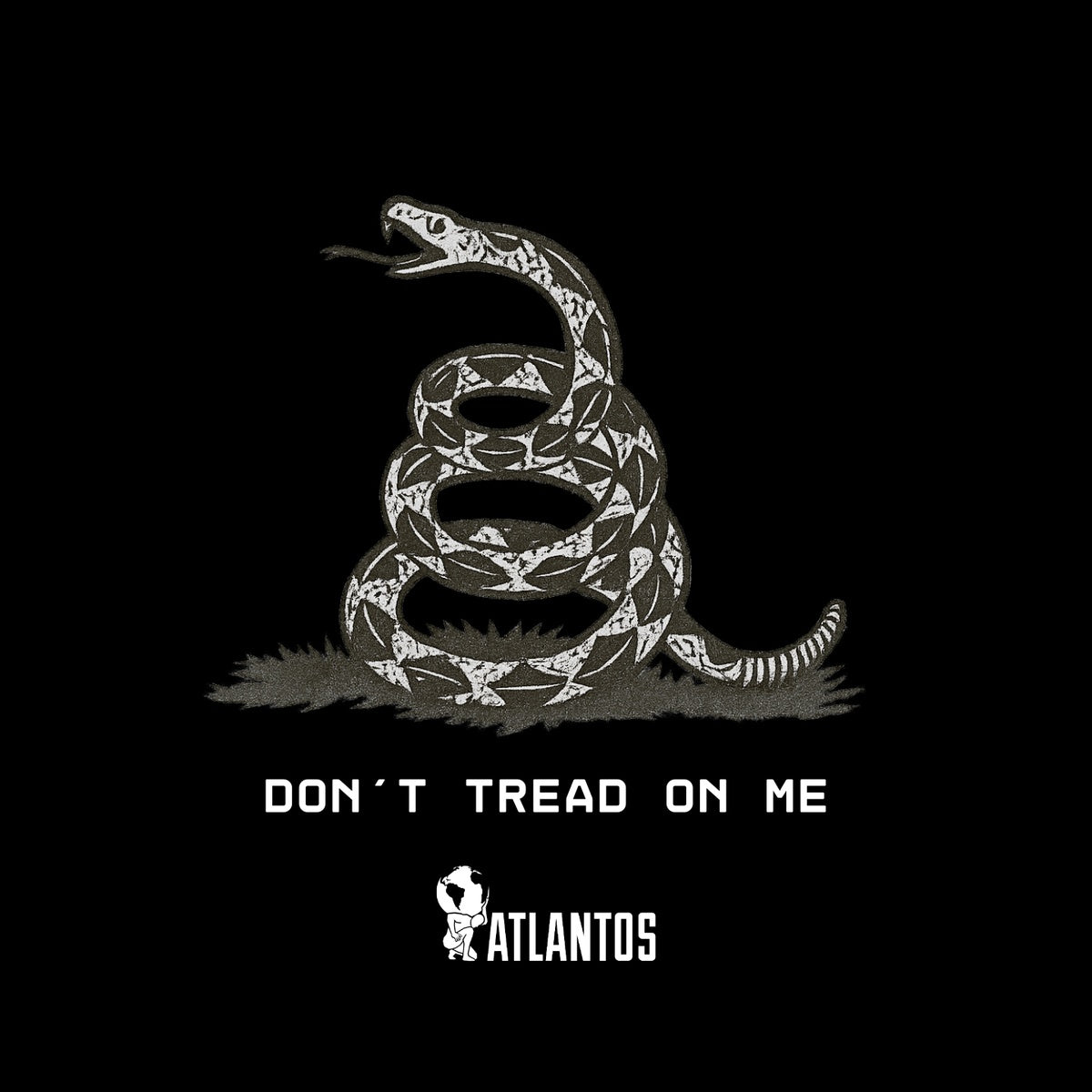 Camiseta Atlantos - Gadsden Dont Tread on Me
