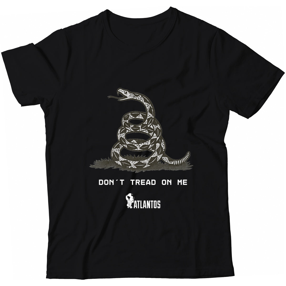 Camiseta Atlantos - Gadsden Dont Tread on Me