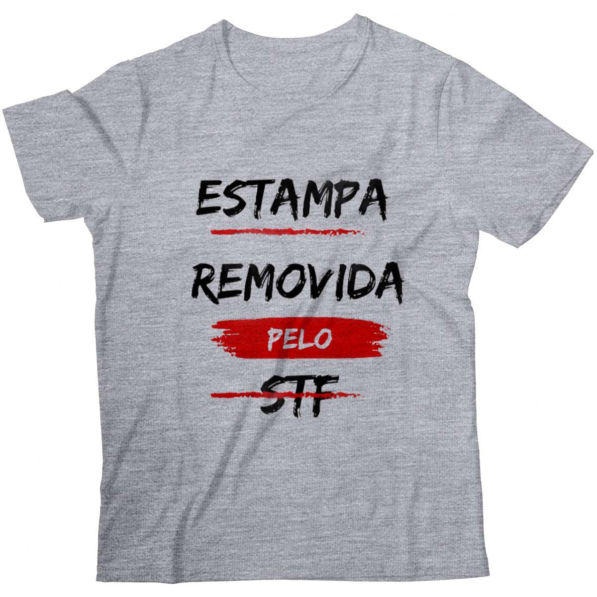 Camiseta - Estampa Removida STF