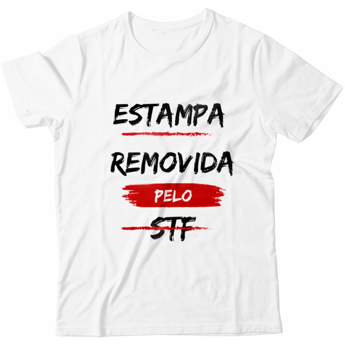 Camiseta - Estampa Removida STF