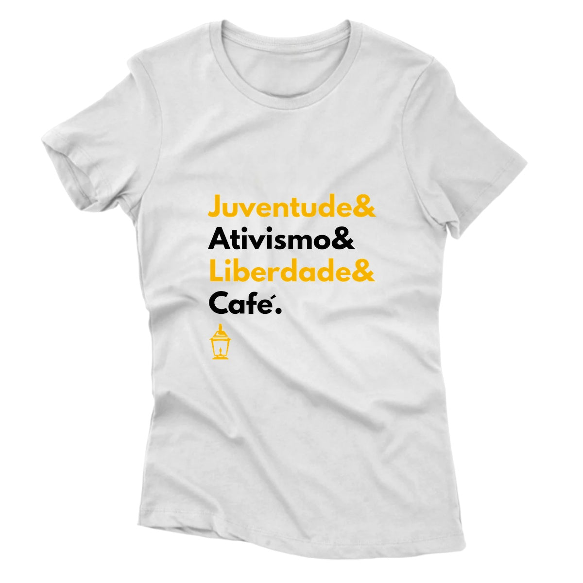 Camiseta - Juventude&Ativismo&Liberdade&Café
