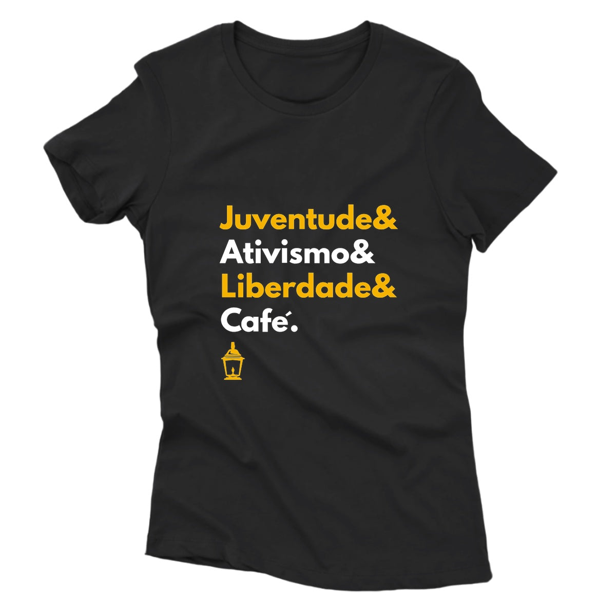 Camiseta - Juventude&Ativismo&Liberdade&Café