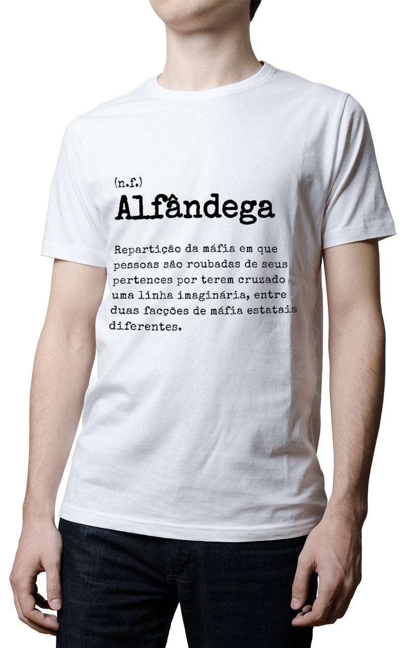 Camiseta - Definição Alfândega