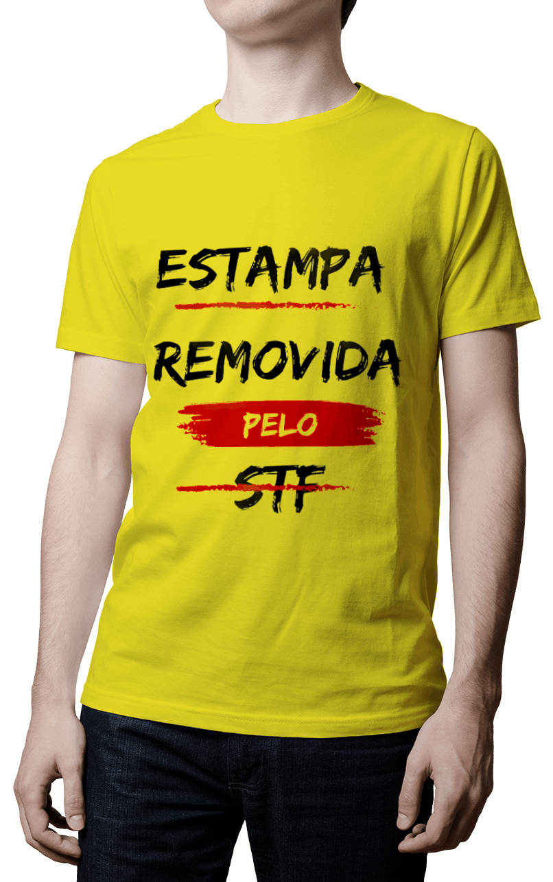 Camiseta - Estampa Removida STF