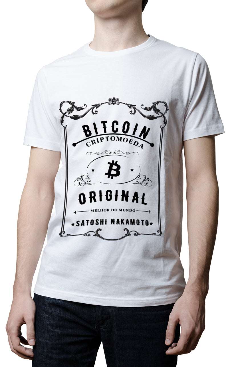 Camiseta - Bitcoin Original Satoshi Nakamoto