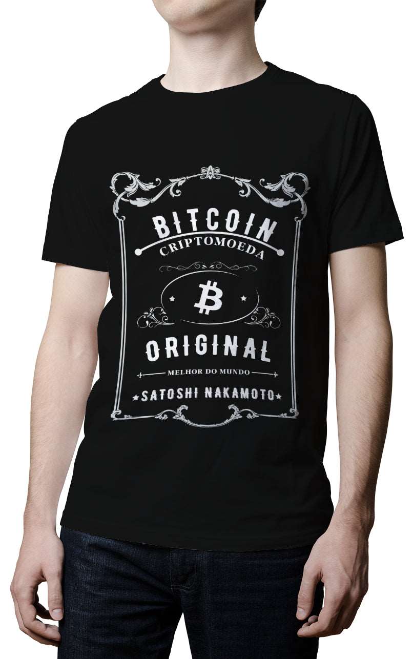 Camiseta - Bitcoin Original Satoshi Nakamoto